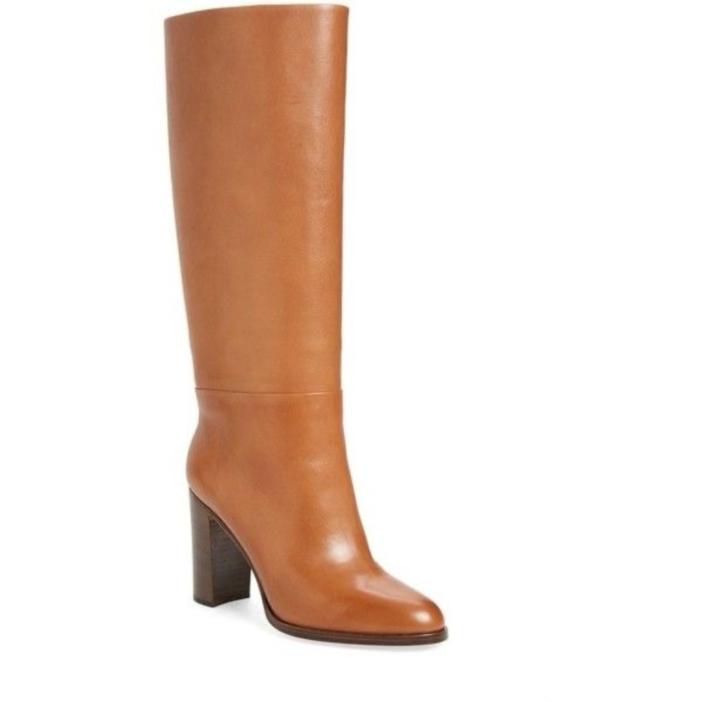 Pour La Victoire Kiko Leather Boot - Toffee (NEVER WORN)
